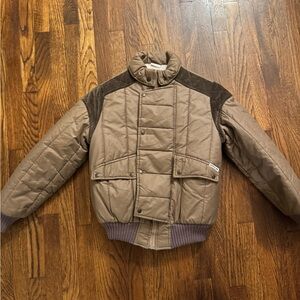 Vintage London fog fur lined puffer jacket size women’s small